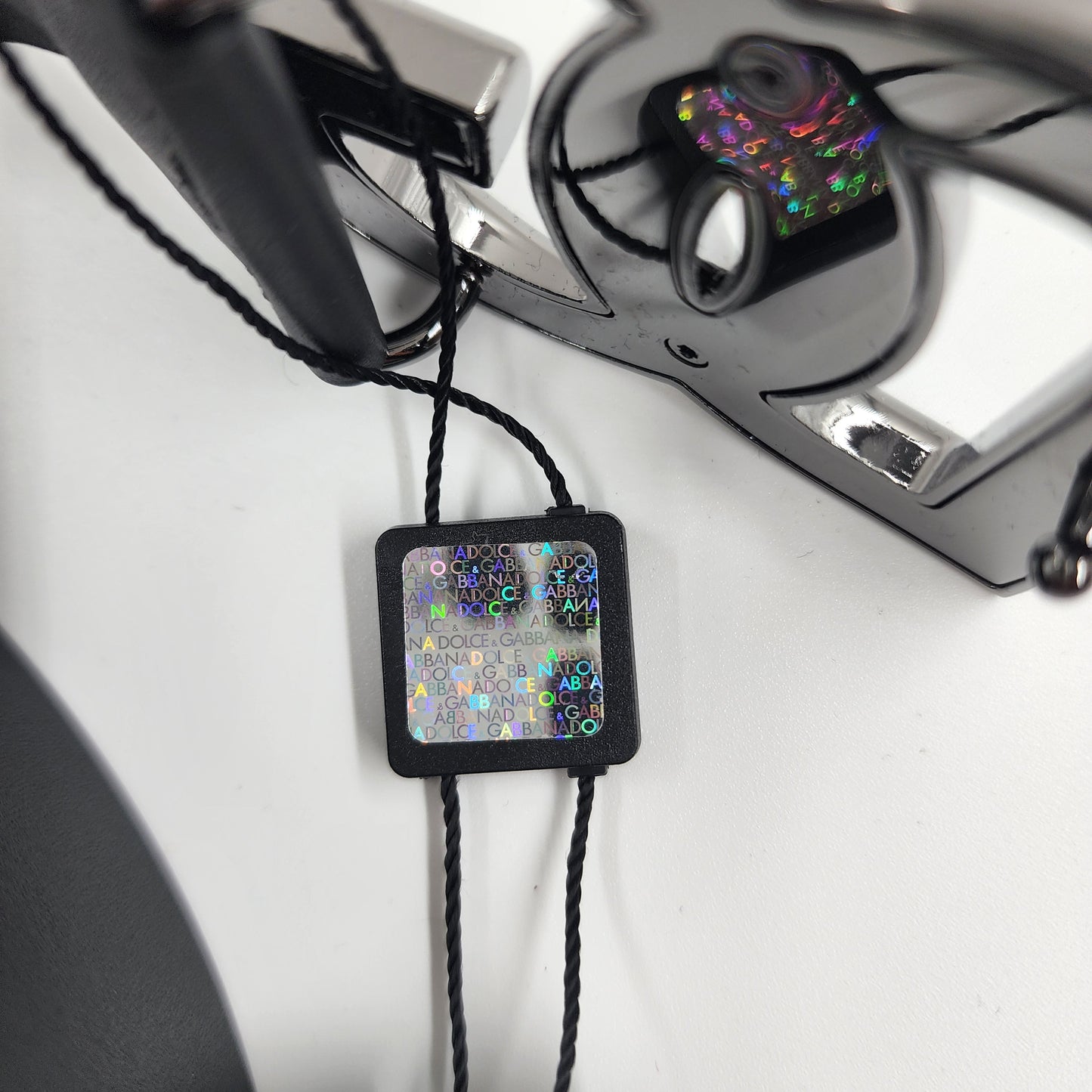 Dolce & Gabbana Calf Skin Logo-buckle belt - 80 Cm