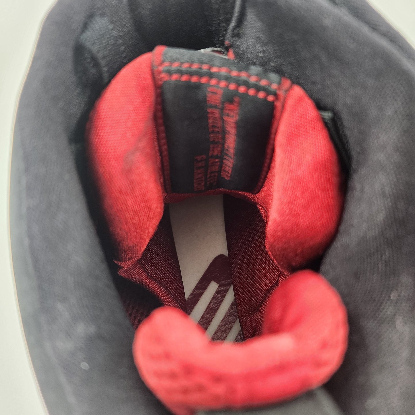 Nike Zoom LeBron 4 ''Black White Red'' Crimson Basketball Men's Sneakers UK 10.5