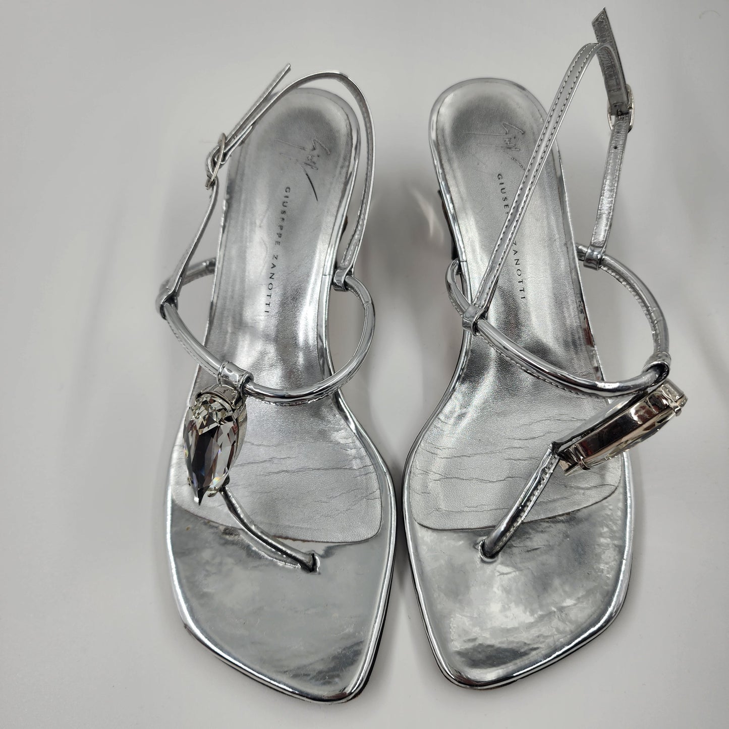 Giuseppe Zanotti Anthonia 45mm crystal-embellished sandals - EU 37