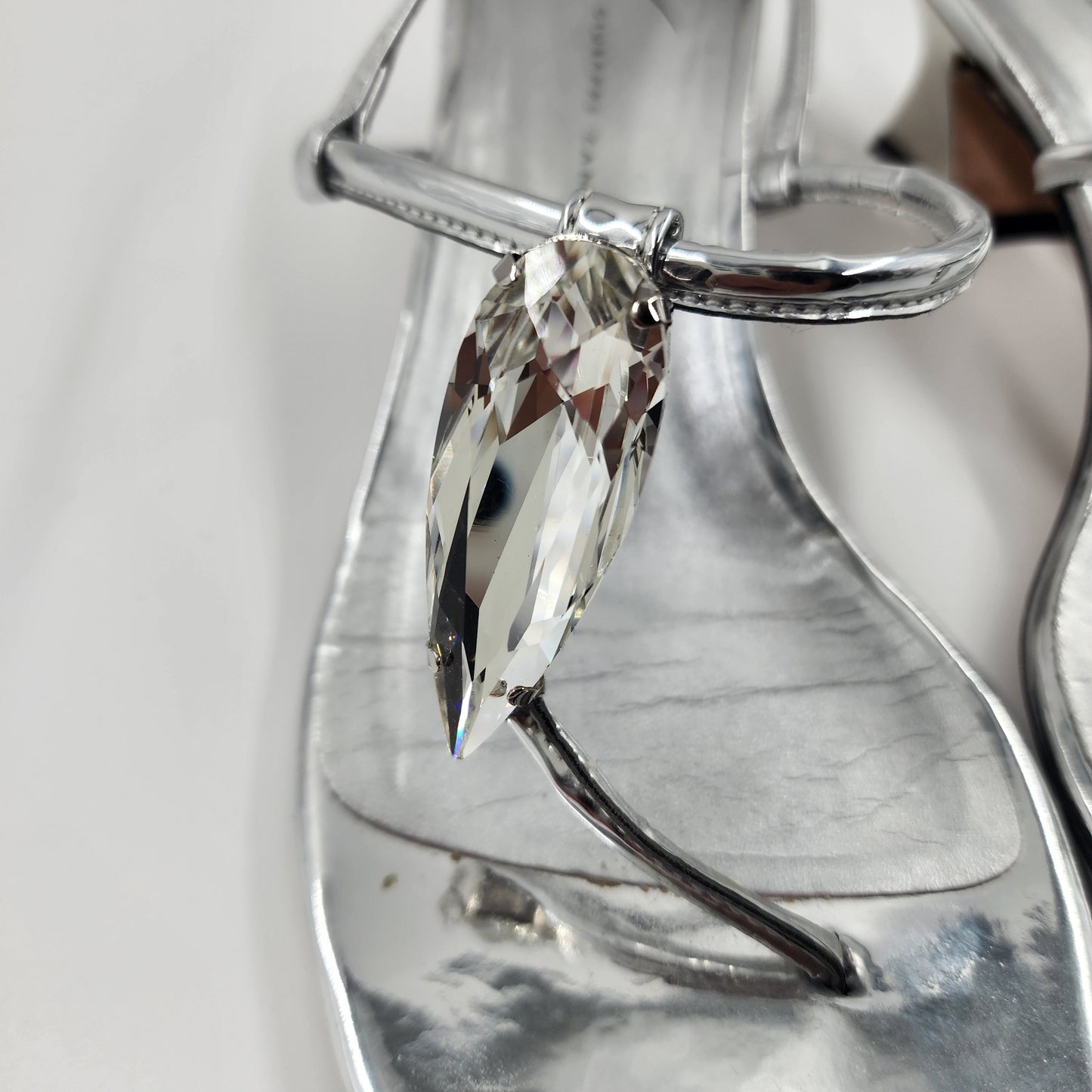 Giuseppe Zanotti Anthonia 45mm crystal-embellished sandals - EU 37