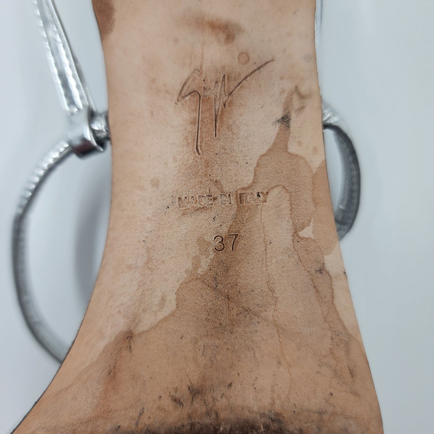 Giuseppe Zanotti Anthonia 45mm crystal-embellished sandals - EU 37