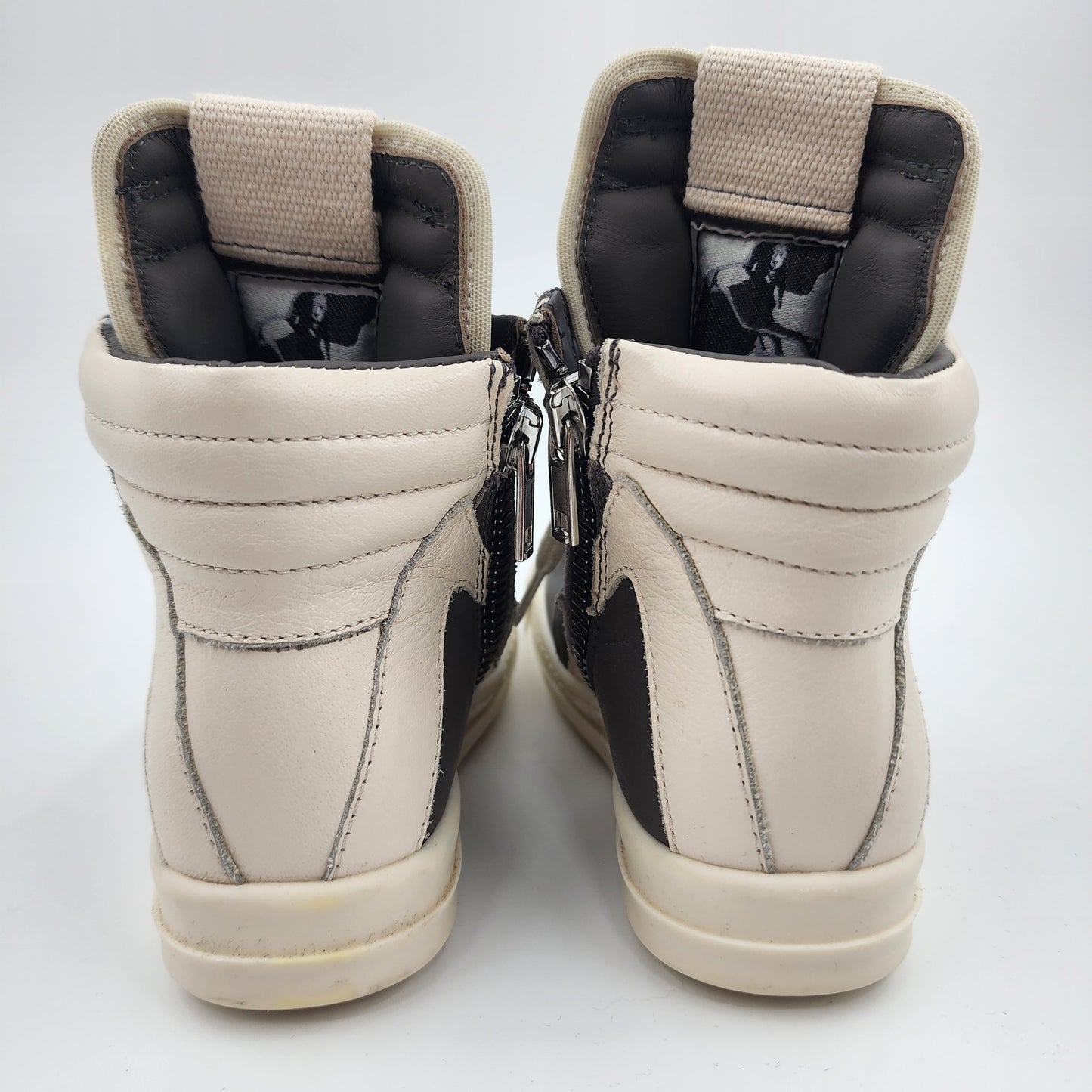 Rick Owens Geobasket Kids Grey Sneakers - EU 24, 2 Years