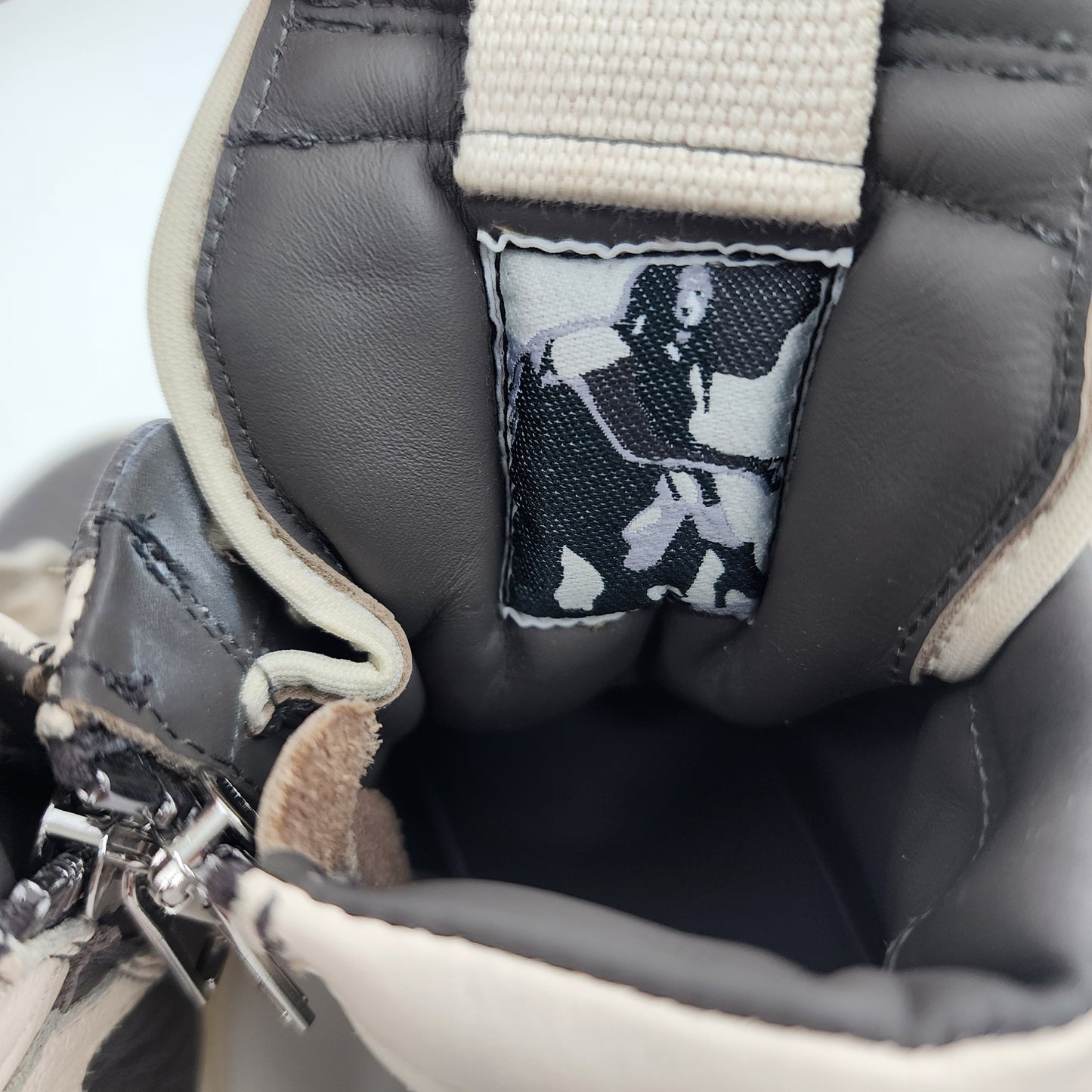 Rick Owens Geobasket Kids Grey Sneakers - EU 24, 2 Years