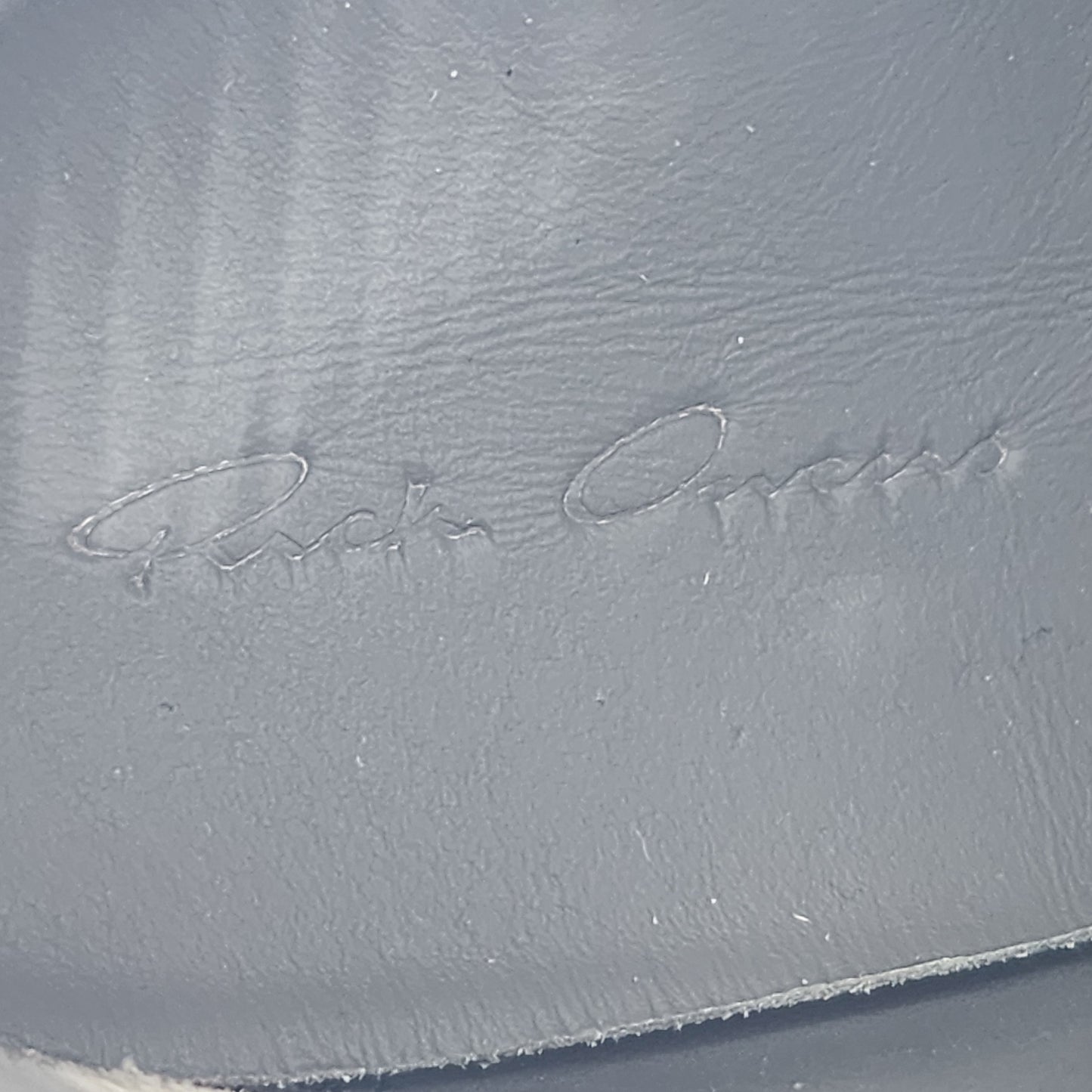 Rick Owens Geobasket Kids Grey Sneakers - EU 24, 2 Years