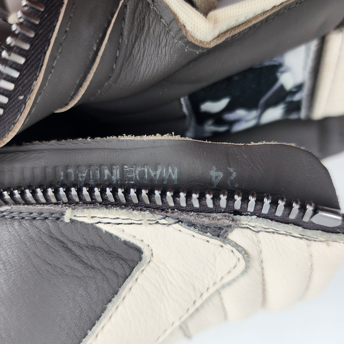 Rick Owens Geobasket Kids Grey Sneakers - EU 24, 2 Years