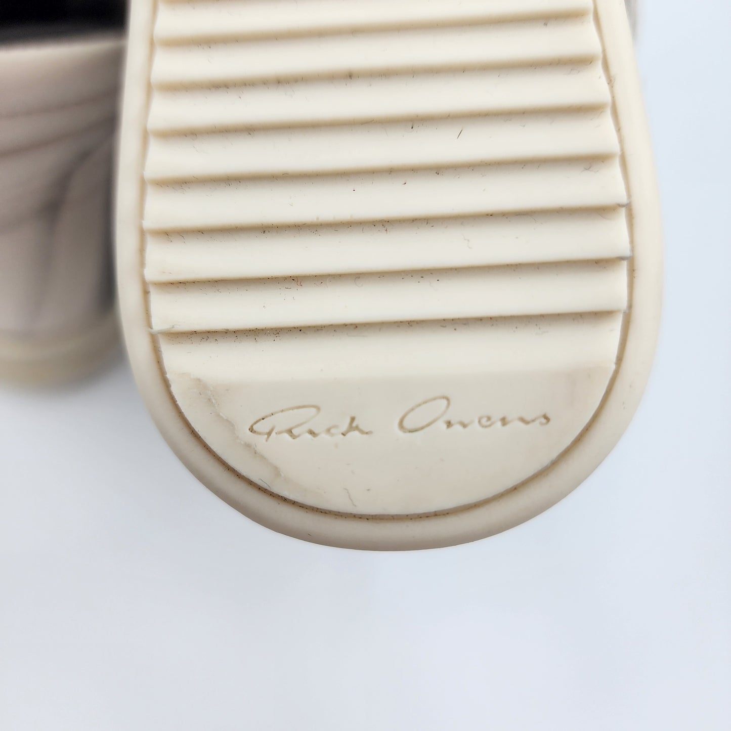 Rick Owens Geobasket Kids Grey Sneakers - EU 24, 2 Years