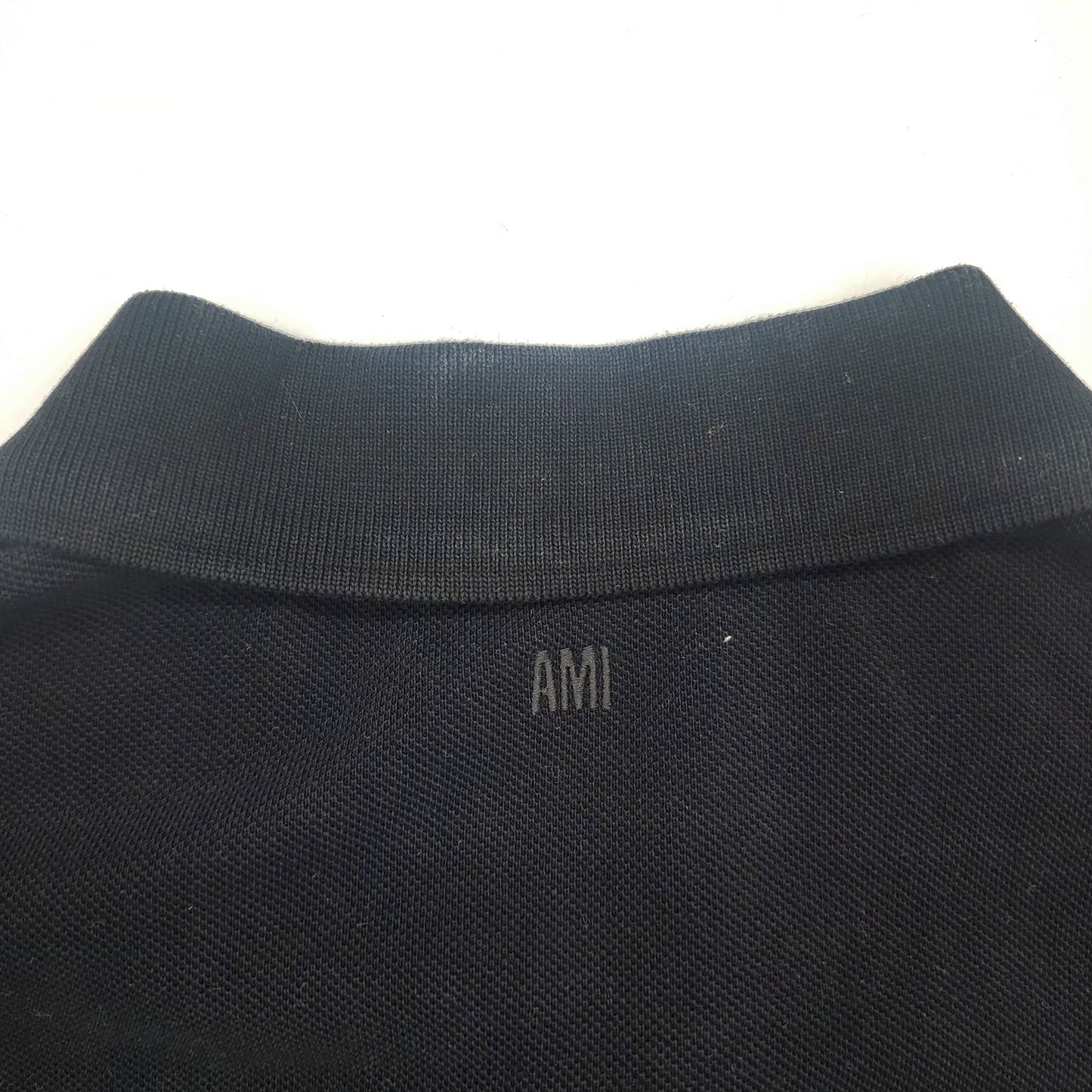 AMI Paris Black Women's T-Shirt - Size L