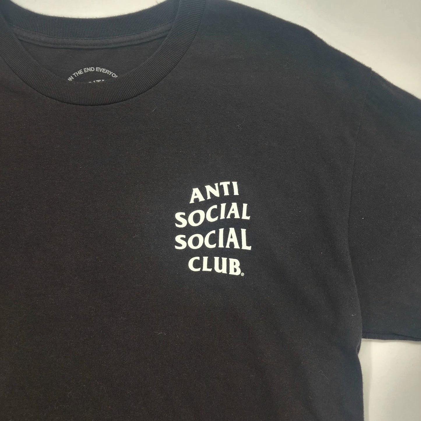 Anti Social Club Black T-Shirt - L