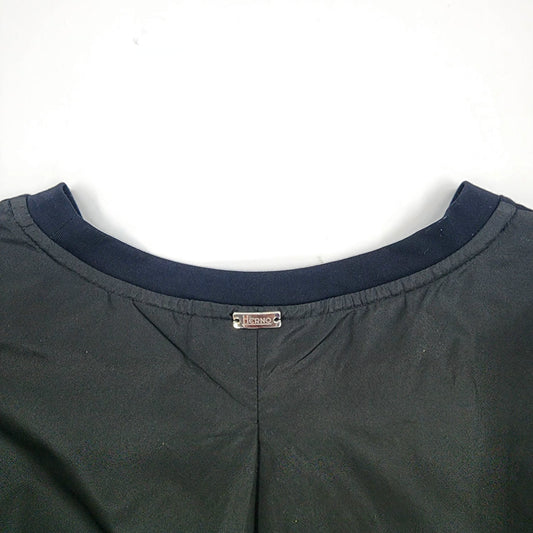 Herno Panelled Black Women's T-Shirt - UK 12