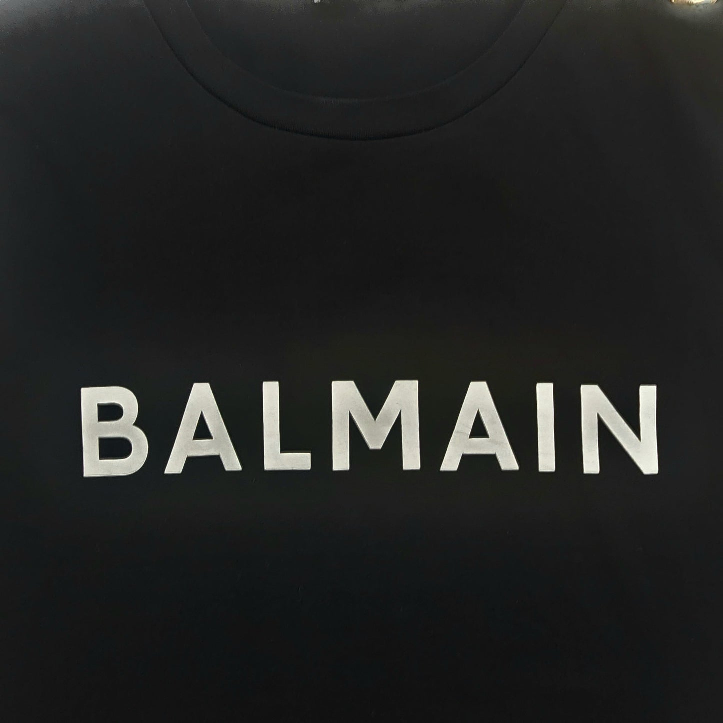 Balmain Pairs Black Tank Top - Size L