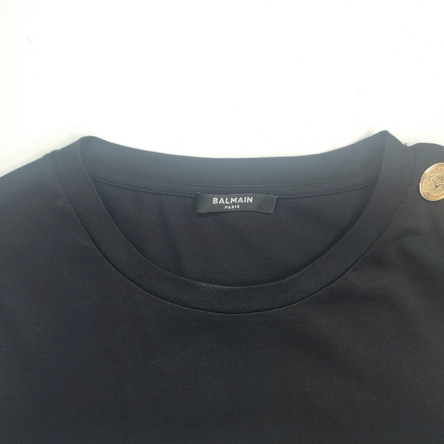 Balmain Pairs Black Tank Top - Size L