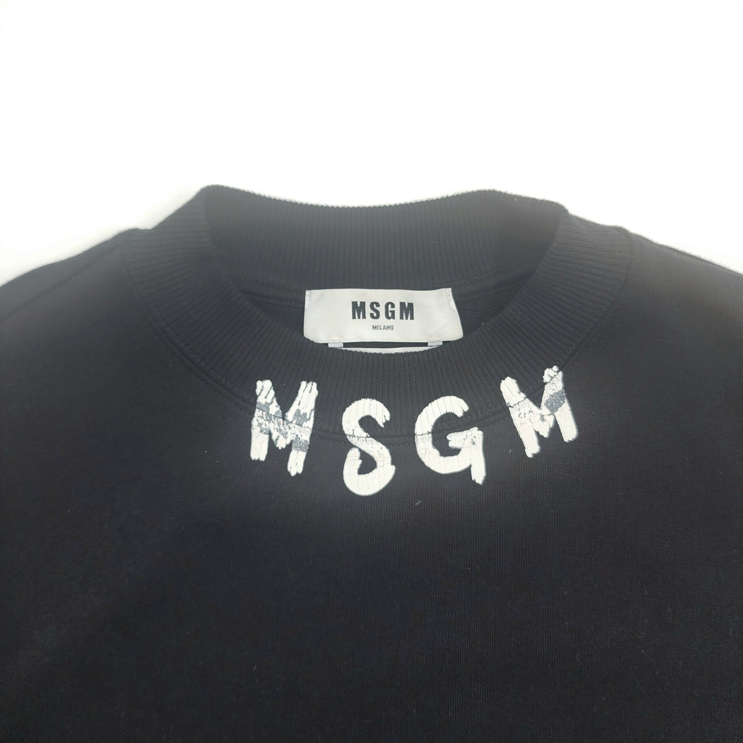 MGSM Unisex Black Sweatshirt - Size M