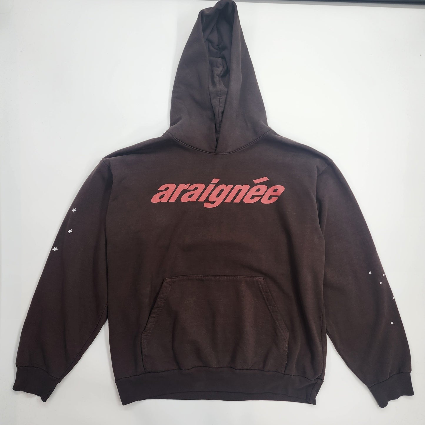 Spider Araignee Brown Men's Hoodie Size - XL