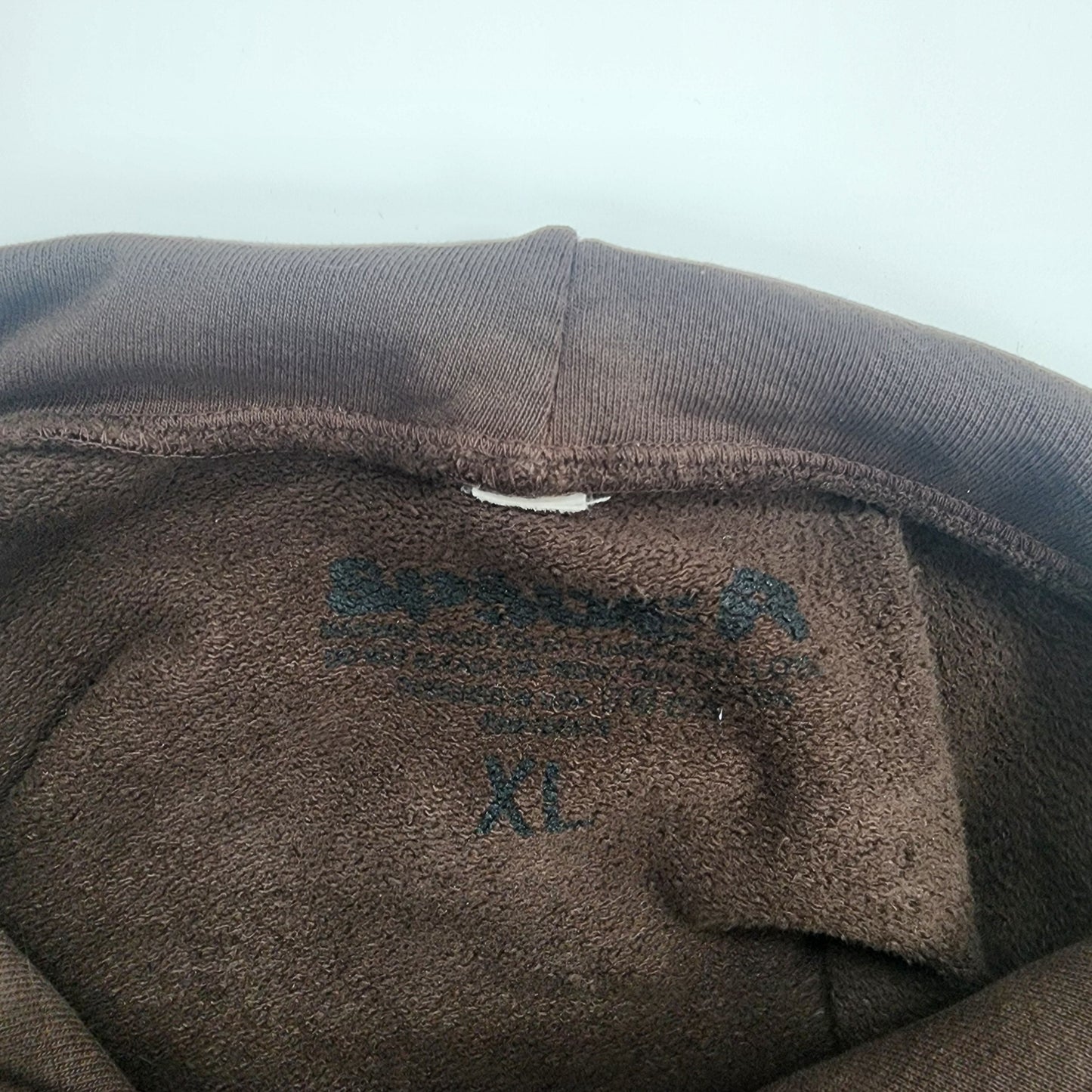 Spider Araignee Brown Men's Hoodie Size - XL