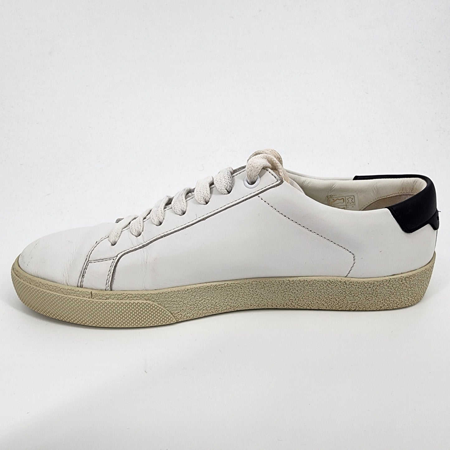 Saint Laurent White Trainers - EU 39