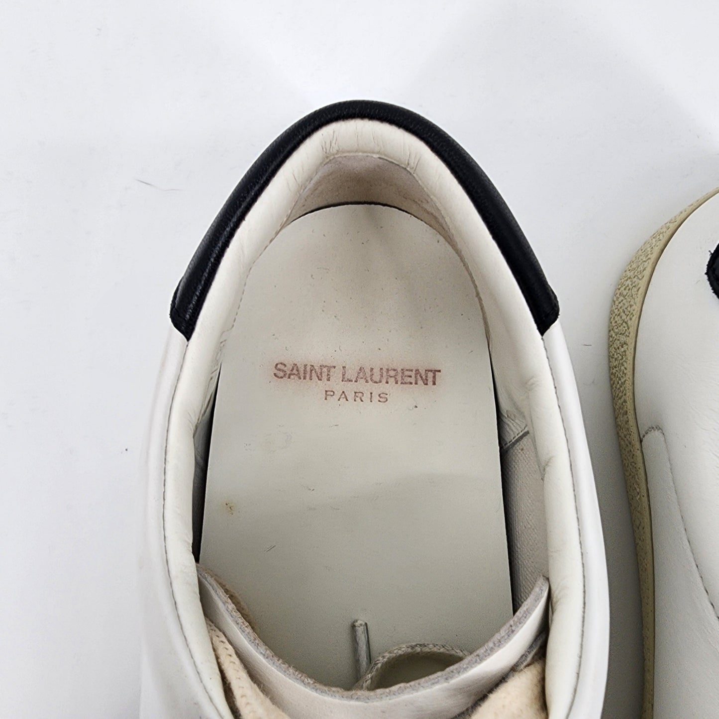 Saint Laurent White Trainers - EU 39