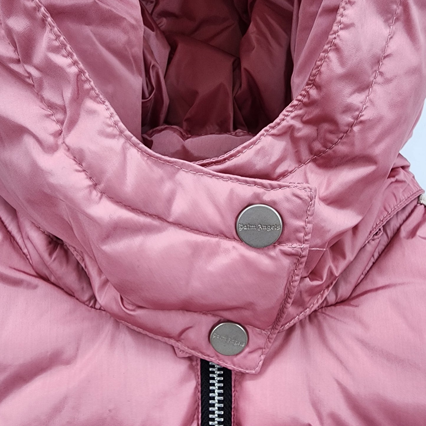 Palm Angels Kids Pink Puffer Jacket - Size 10 Years
