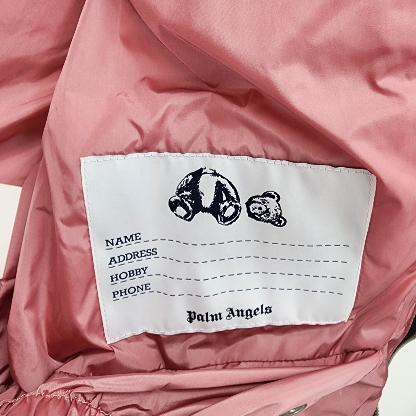 Palm Angels Kids Pink Puffer Jacket - Size 10 Years