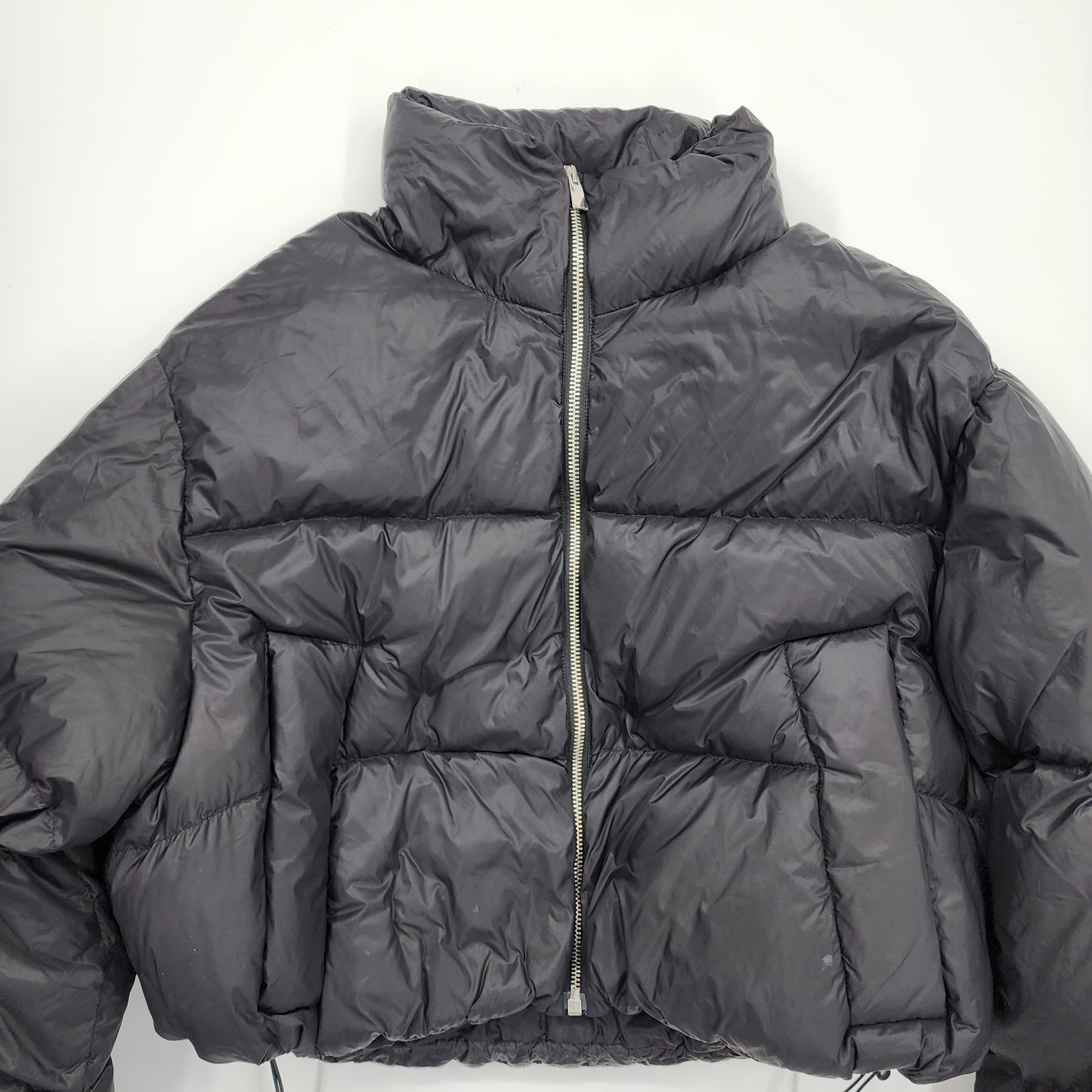 THERE WAS ONE  Black Puffer Jacket - Size XS