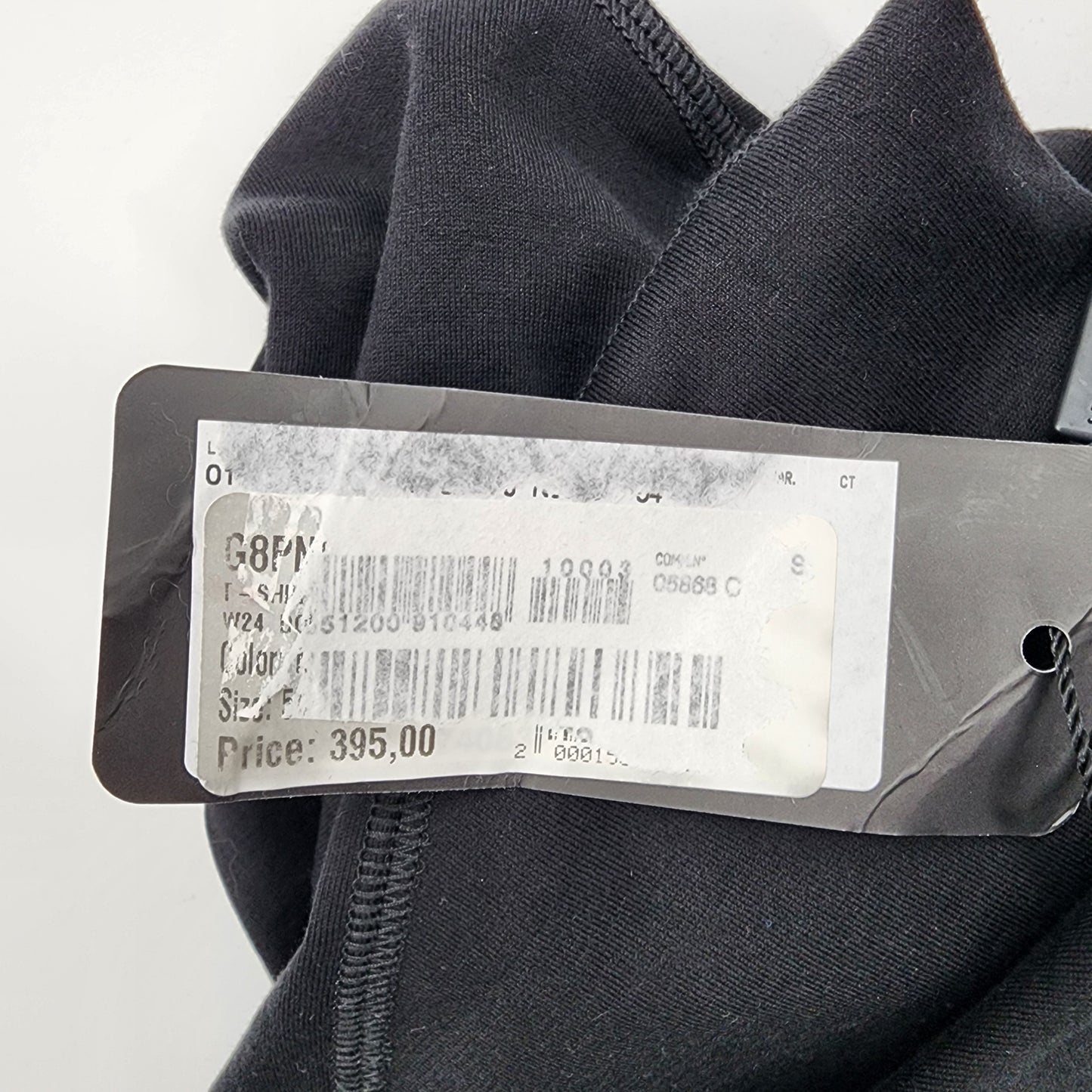 Dolce & Gabbana Black T-shirt with Logo Embroidery - Size XXL