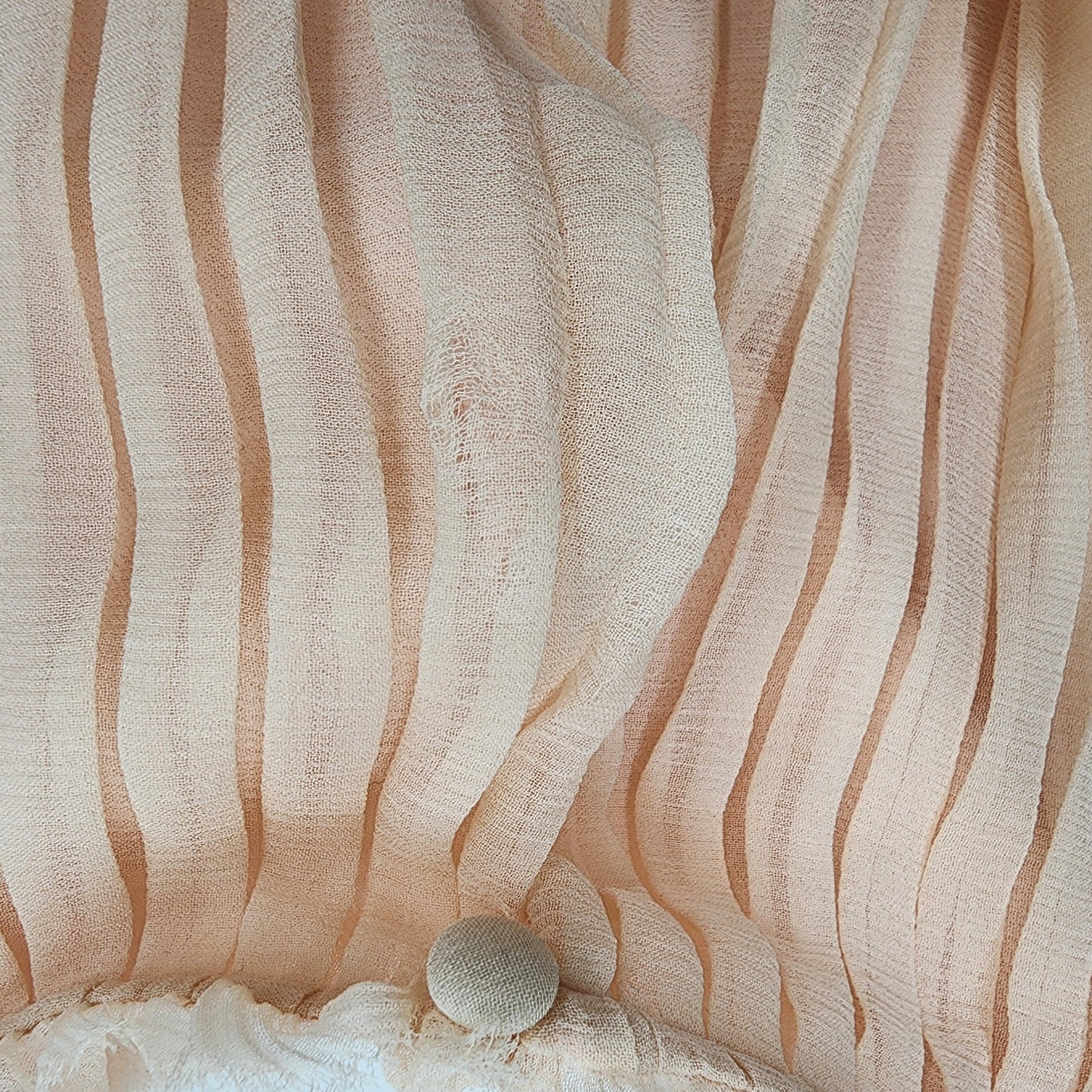 Chloé Kids Pale Pink Ruffle-Detail Silk Blouse - Size 12 years