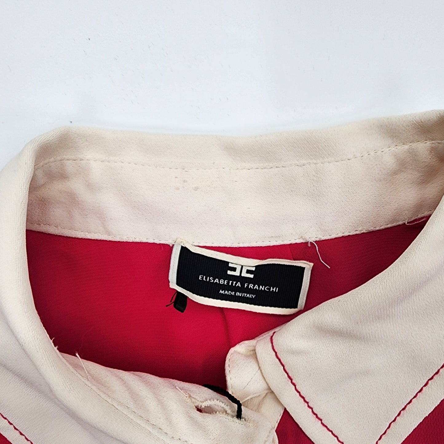 Elisabetta Franchi Red Womens Top - Size 40