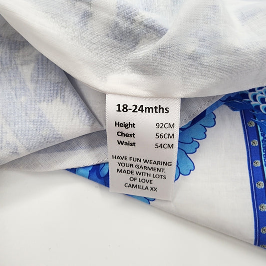 Camilla Blue Kids Top - 18-24 Months