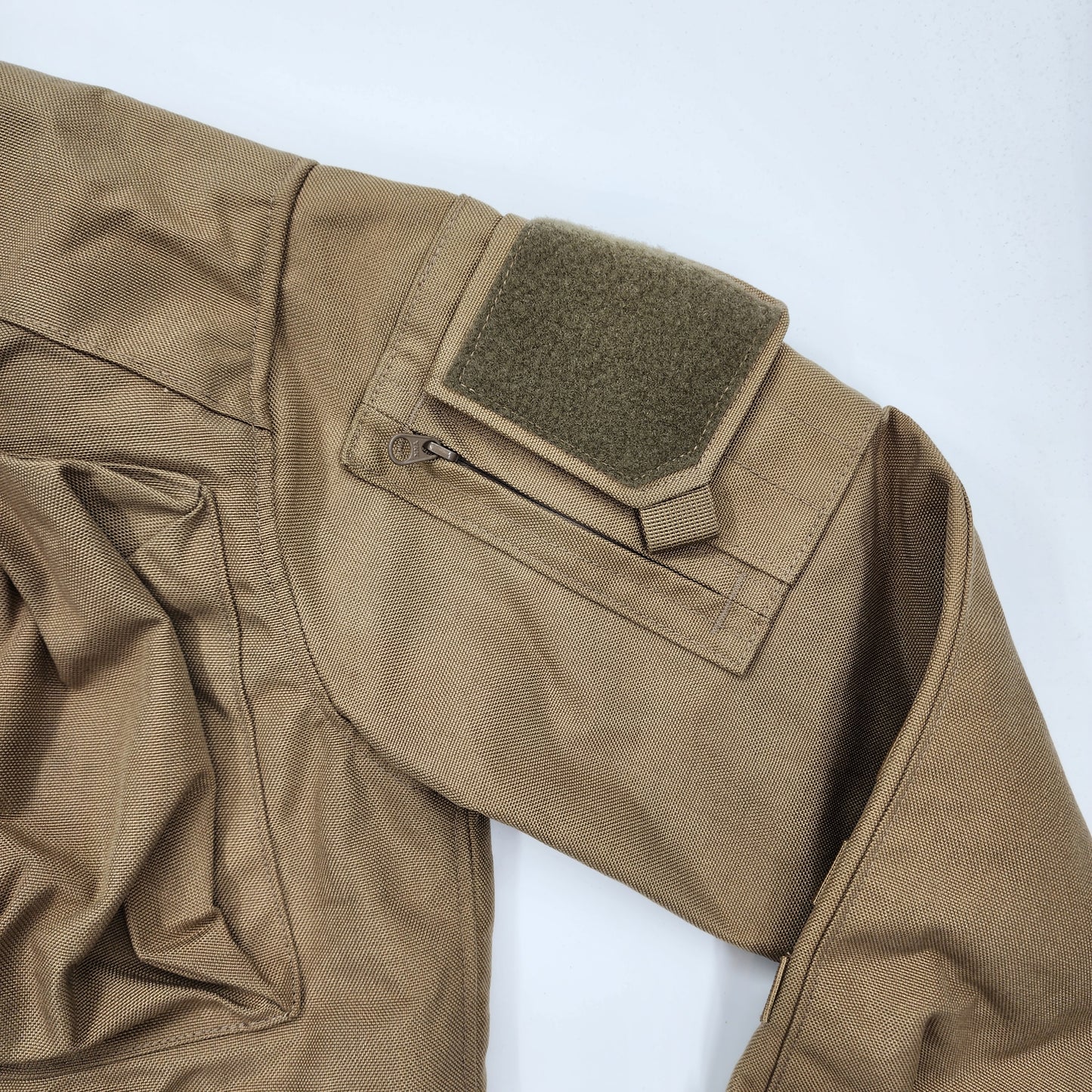 Waterproof & Windproof Denim Military Brown Jacket - Size S