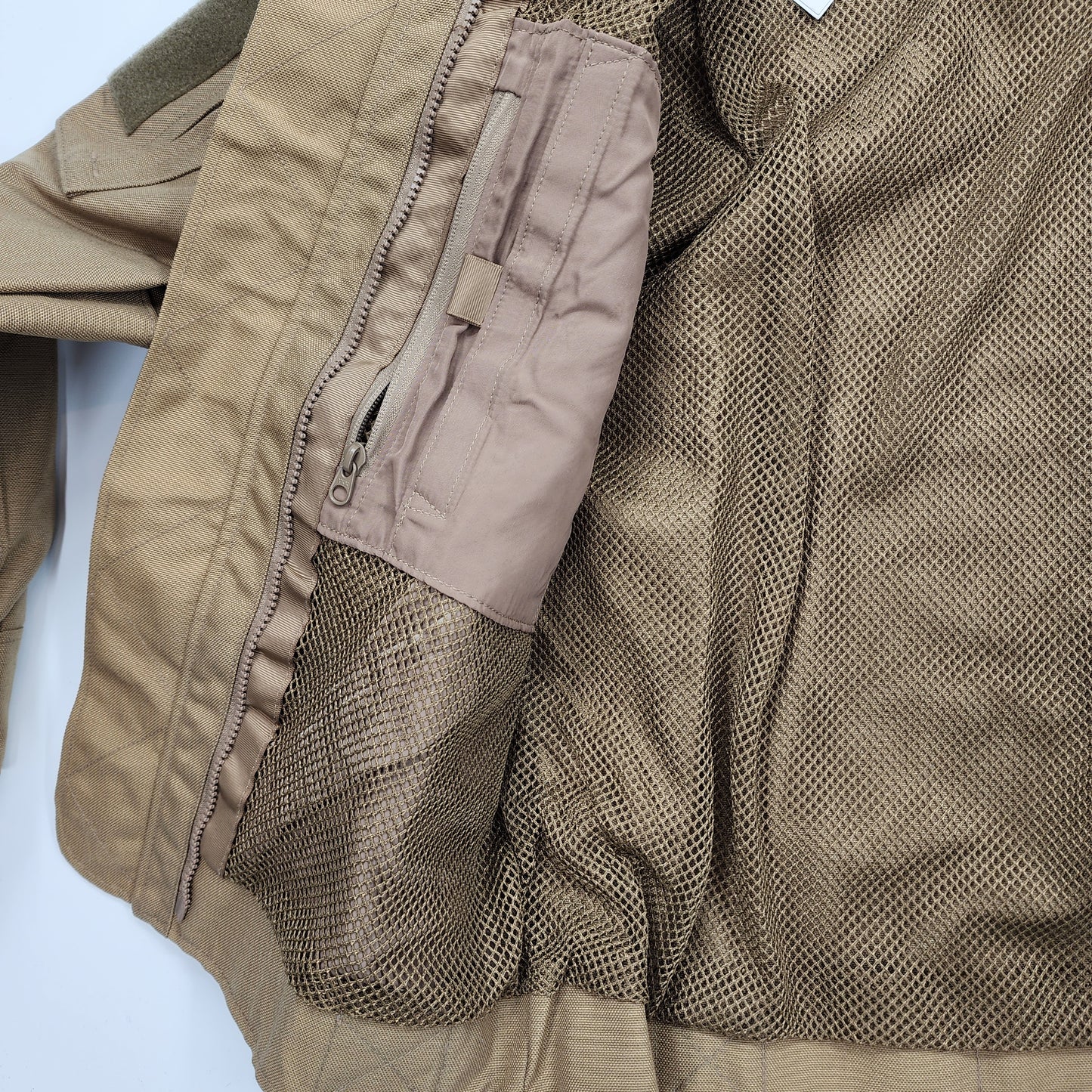 Waterproof & Windproof Denim Military Brown Jacket - Size S