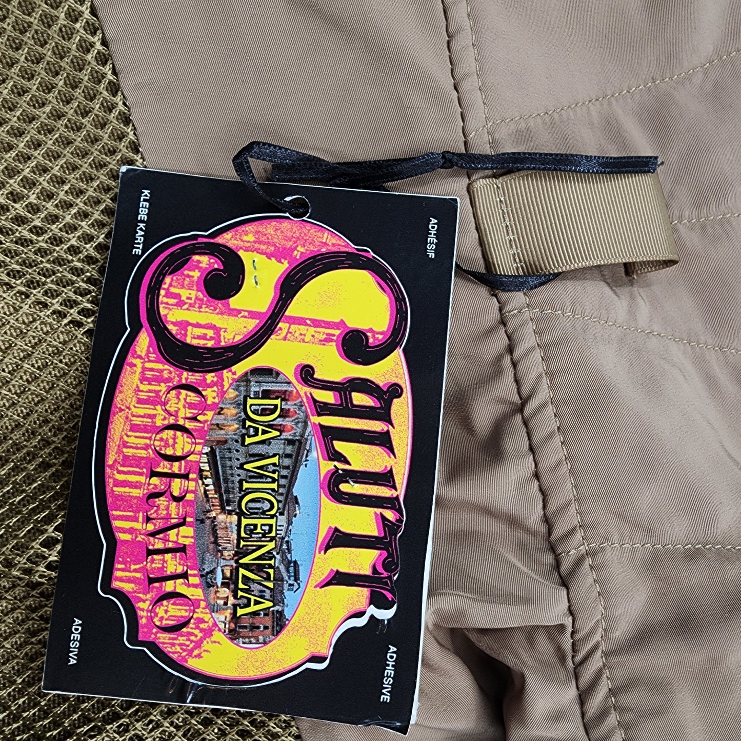 Waterproof & Windproof Denim Military Brown Jacket - Size S