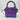Vivienne Westwood Purple Leather Tote - One Size