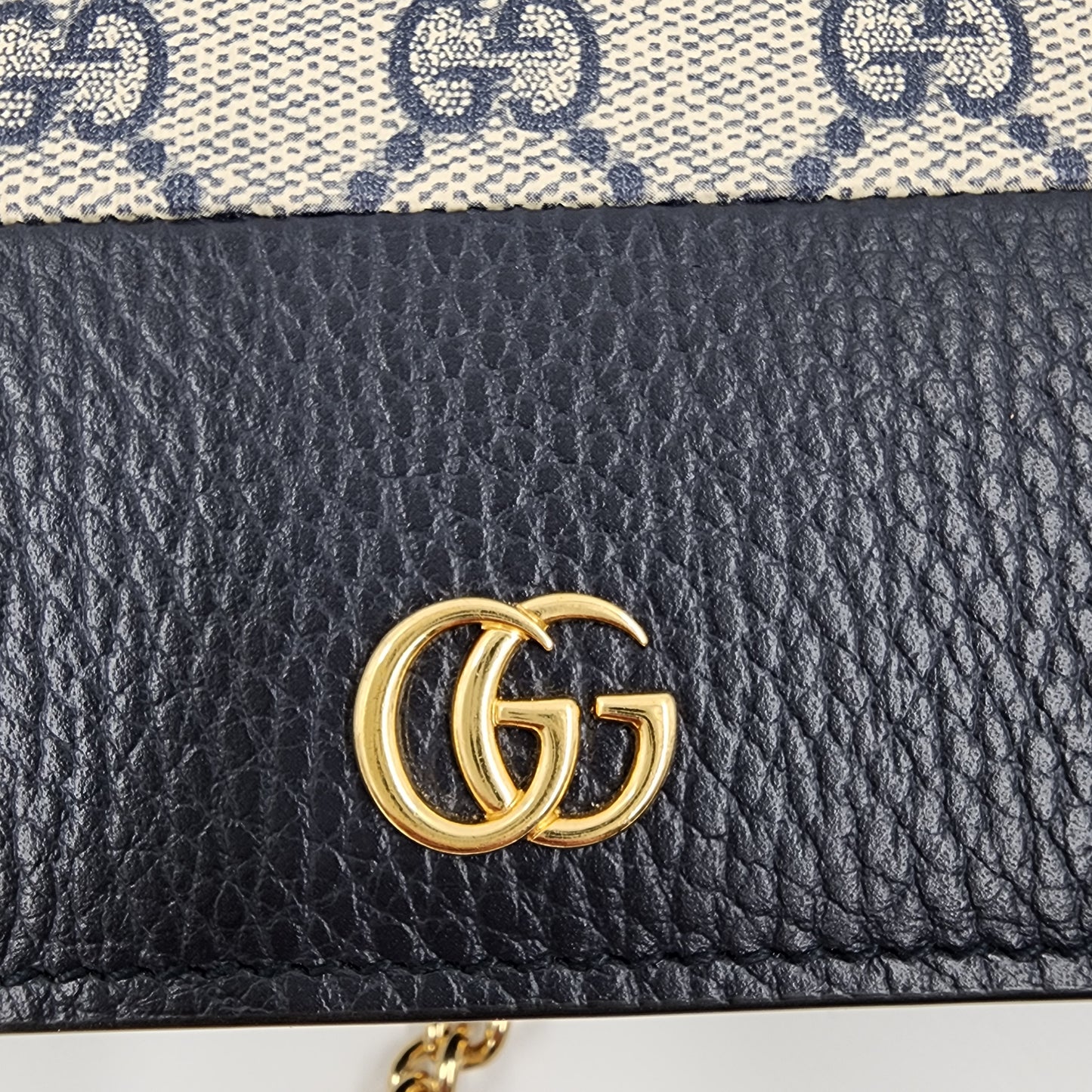 GUCCI GG Marmont Canvas Mini Chain Bag