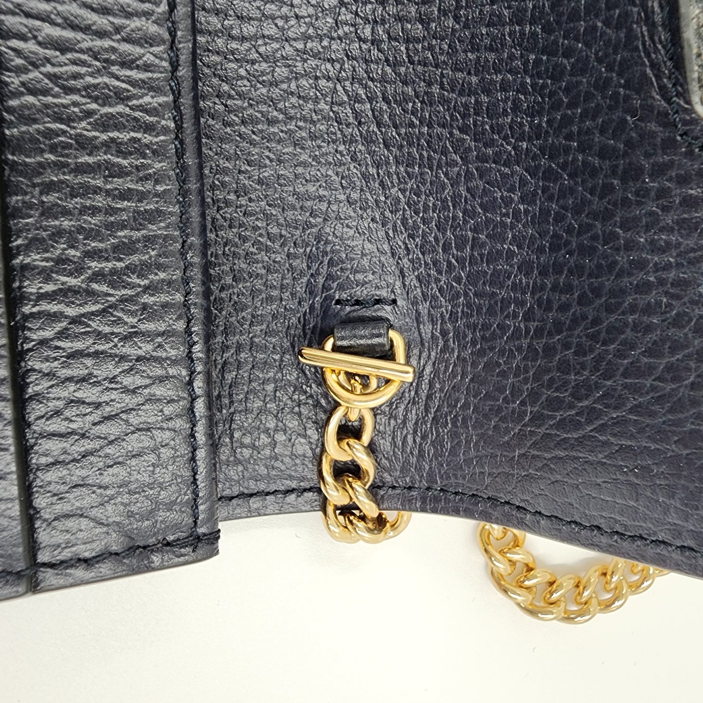 GUCCI GG Marmont Canvas Mini Chain Bag