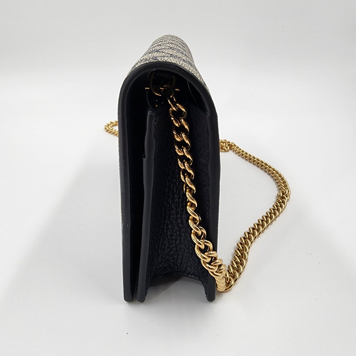GUCCI GG Marmont Canvas Mini Chain Bag