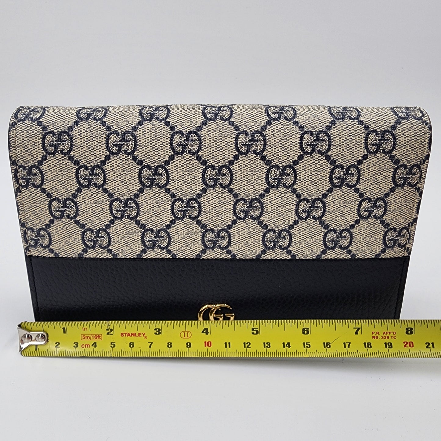 GUCCI GG Marmont Canvas Mini Chain Bag