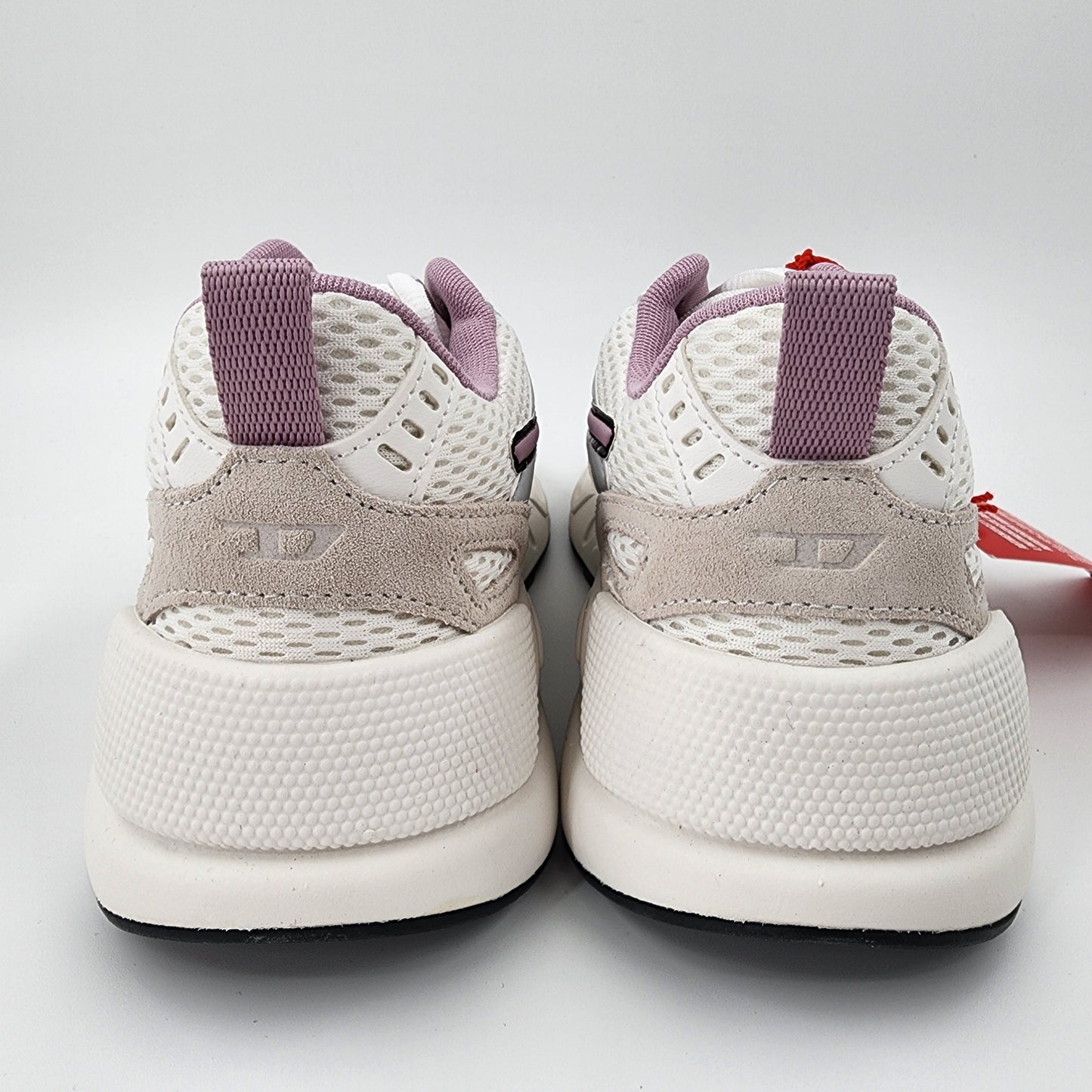 Diesel White Mesh Unisex Sneakers - EU 41