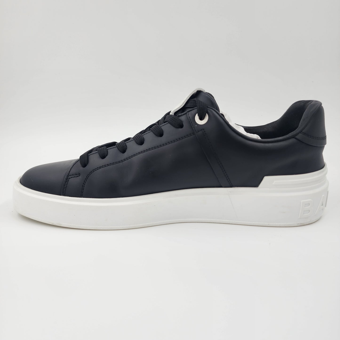 Balmain Black B-Court Sneakers - Size UK 10