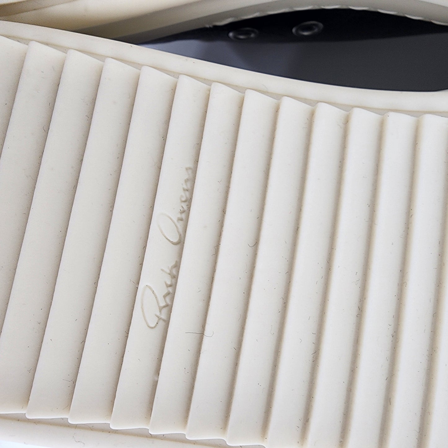 Rick Owens Gray Hollywood Low Sneaks Sneakers - Size 42