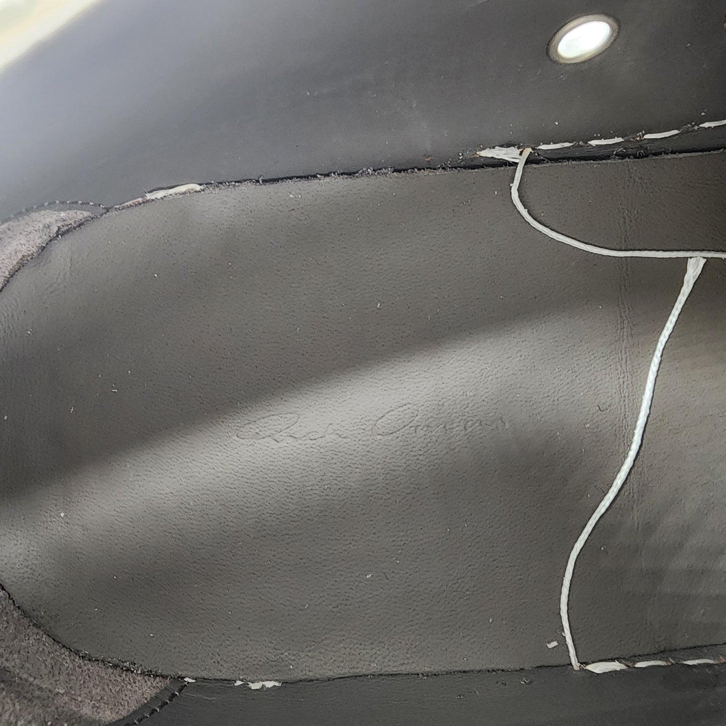 Rick Owens Gray Hollywood Low Sneaks Sneakers - Size 42