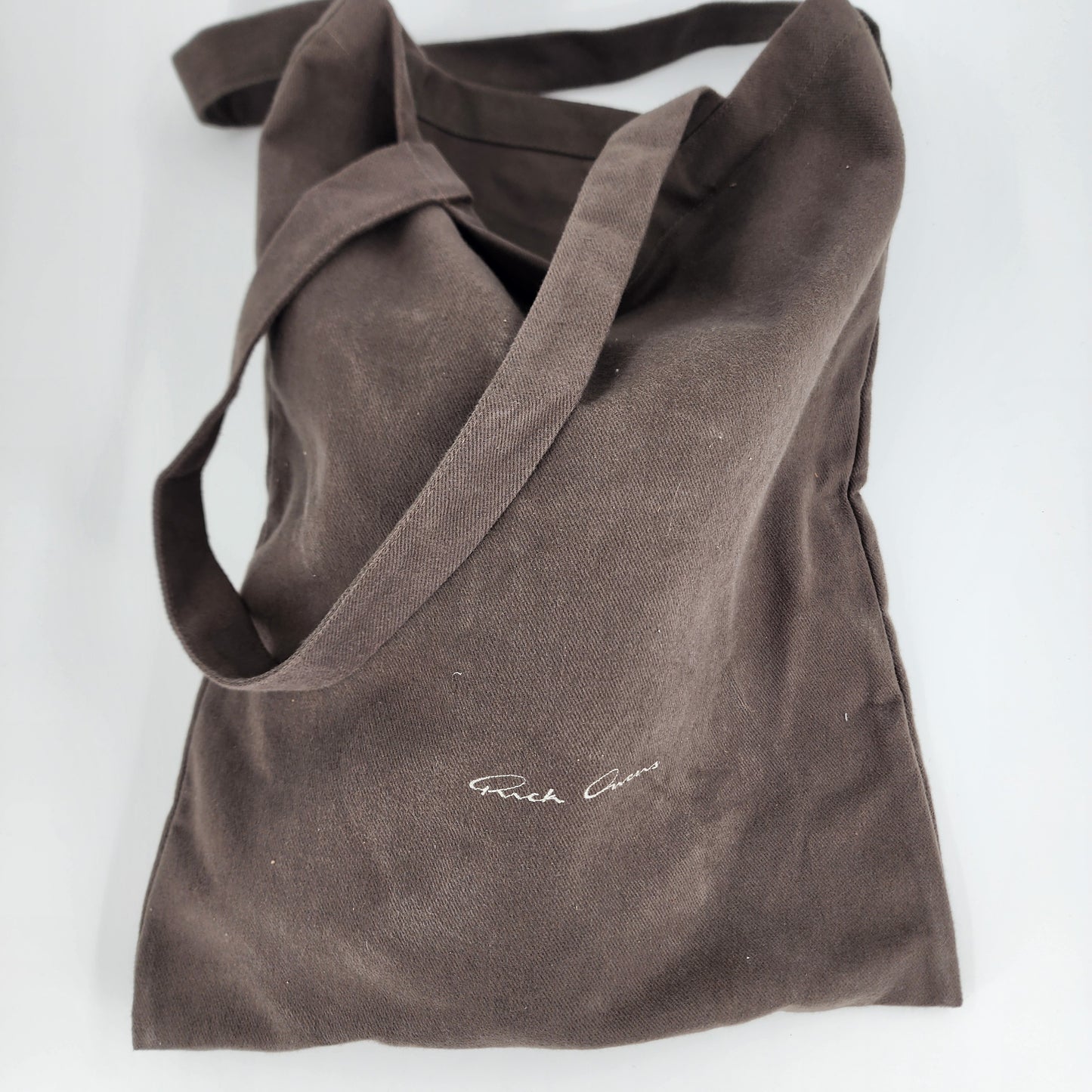 Rick Owens Gray Hollywood Low Sneaks Sneakers - Size 42