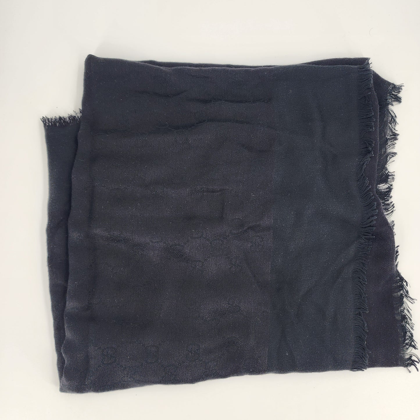 Gucci Cashmere Black Scarf
