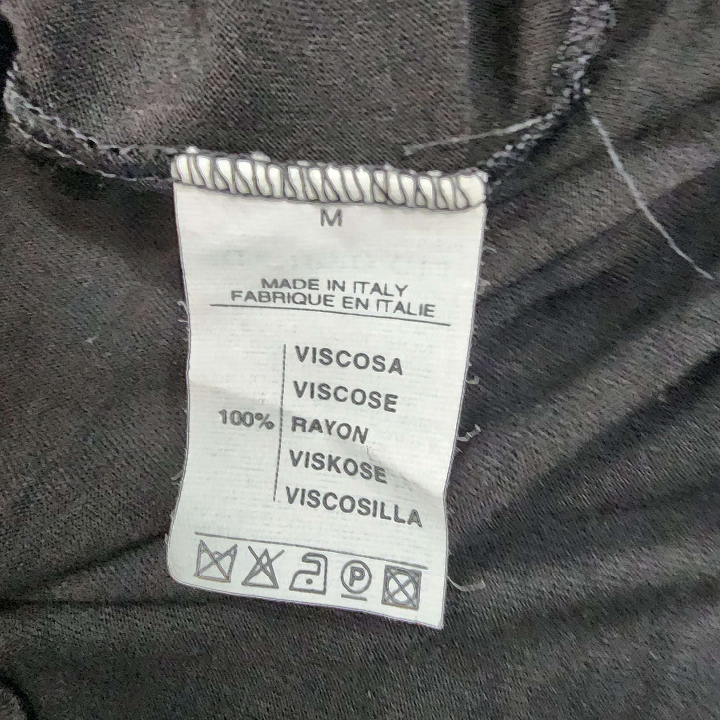 Valentino Black Relaxed T-Shirt - Size M