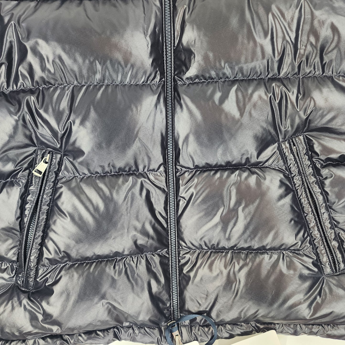 Moncler Navy Unisex Padded Cardigan/Jacket - Size L