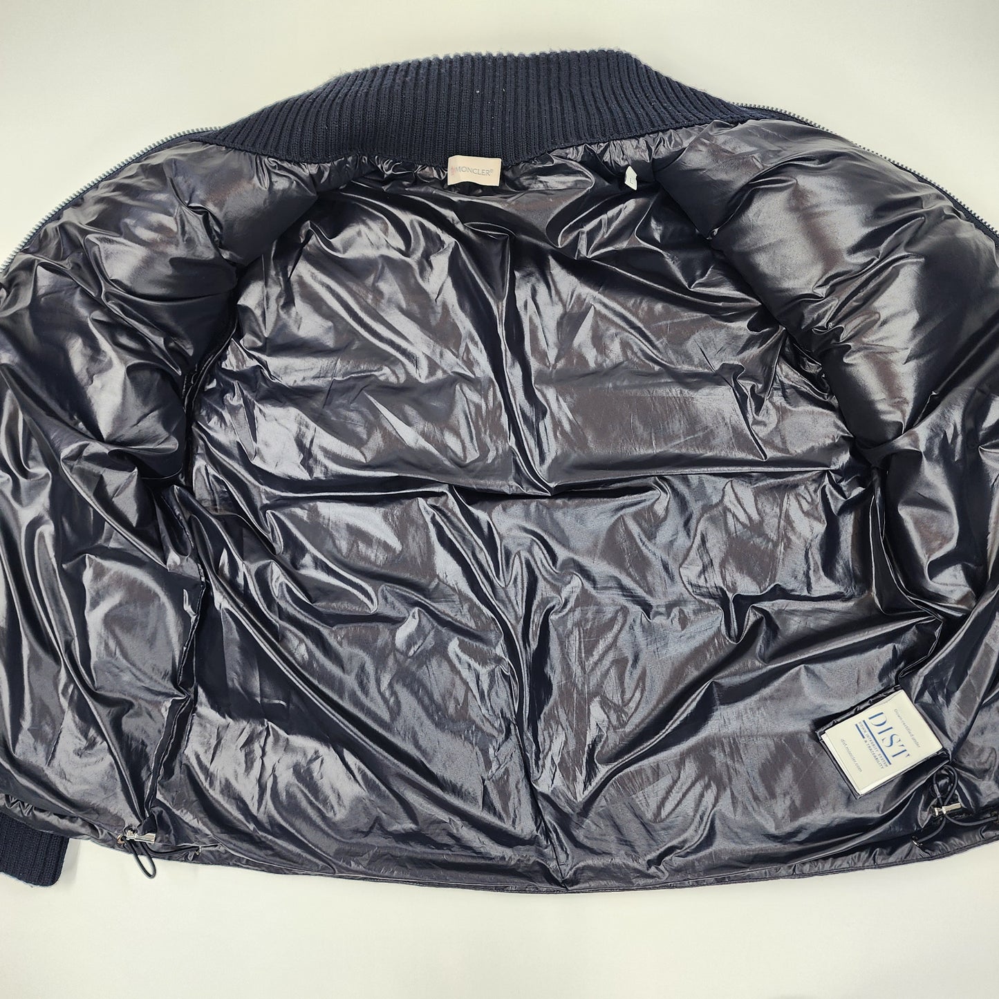 Moncler Navy Unisex Padded Cardigan/Jacket - Size L