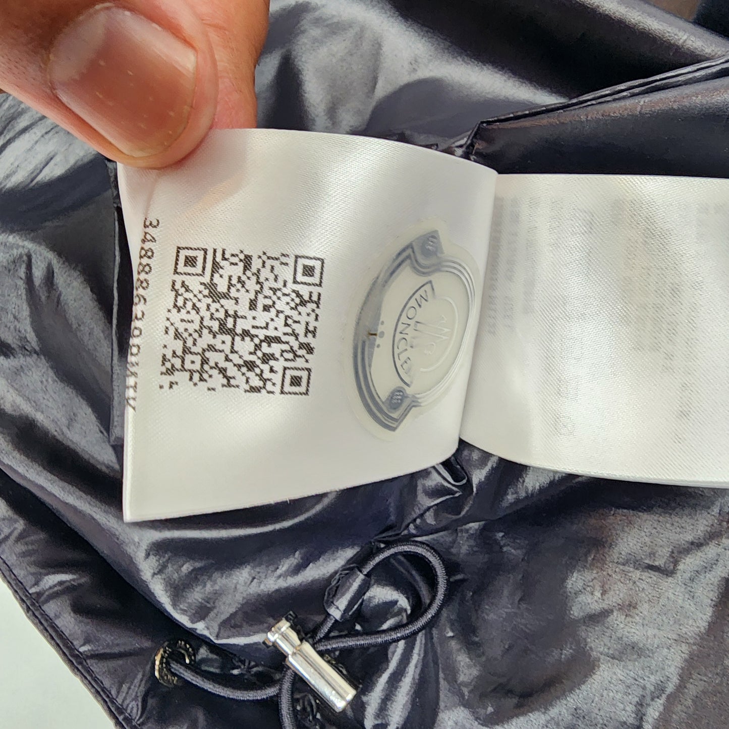 Moncler Navy Unisex Padded Cardigan/Jacket - Size L