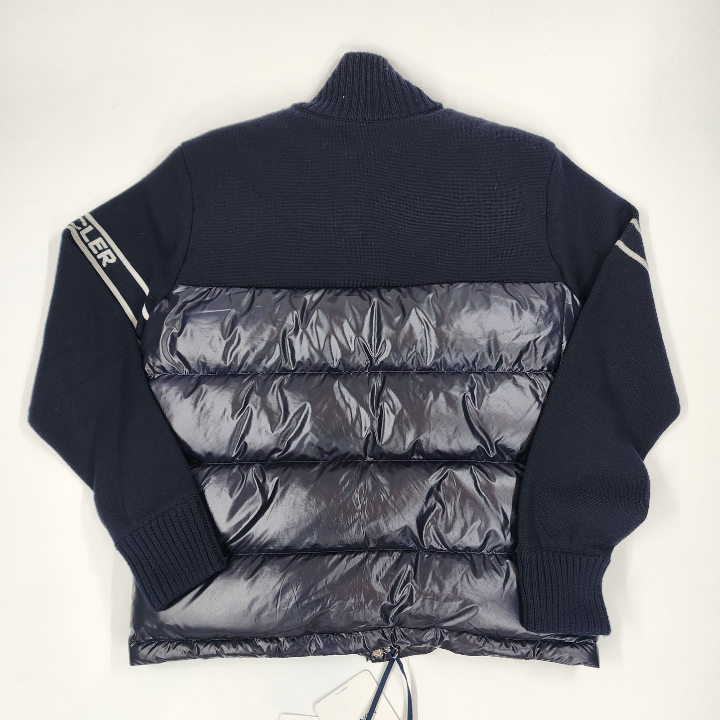 Moncler Navy Unisex Padded Cardigan/Jacket - Size L