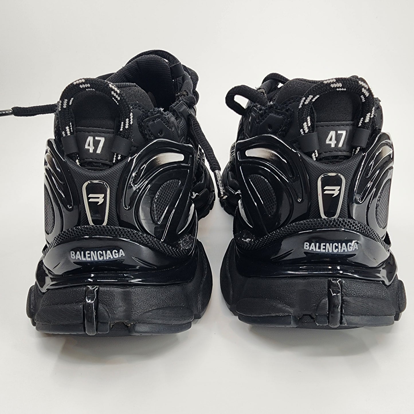 Balenciaga Black Runner Low Trainers - Size EU 47