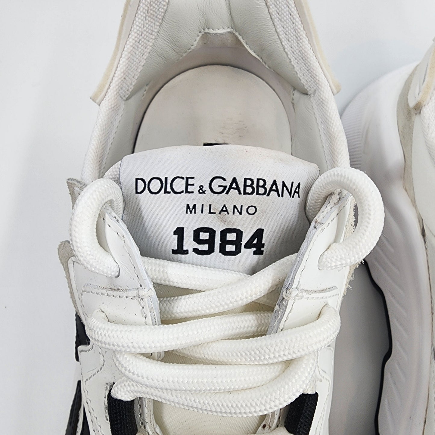 Dolce & Gabbana Daymaster White Trainers - EU 40