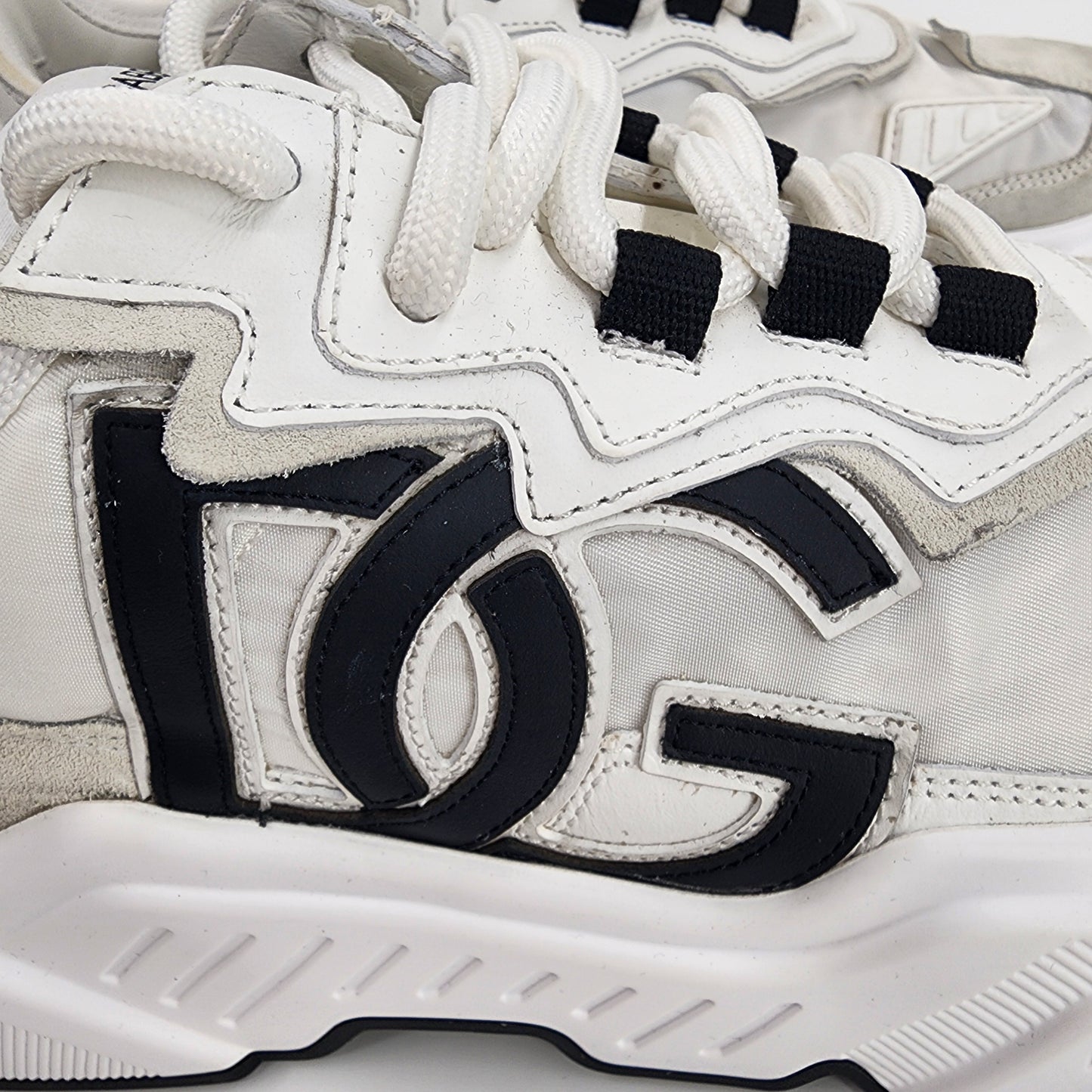 Dolce & Gabbana Daymaster White Trainers - EU 40