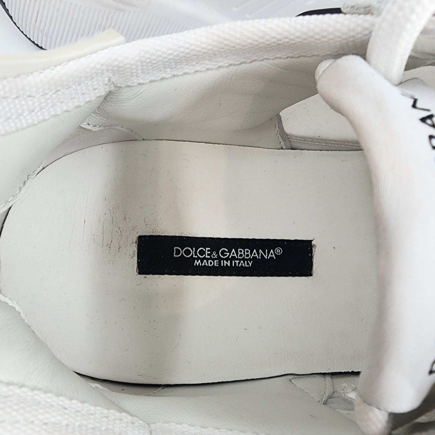 Dolce & Gabbana Daymaster White Trainers - EU 40
